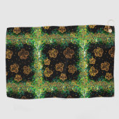 Serviette De Golf Art de la Saint-Patrick (Horizontal)