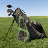 Serviette De Golf Art de la Saint-Patrick (Vert)