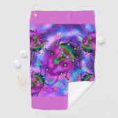 SERVIETTE DE GOLF ART LADYBUG (En situation)