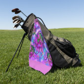 SERVIETTE DE GOLF ART LADYBUG (Vert)