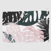 Serviette De Golf Articules de palmiers paradisiaques (Horizontal)