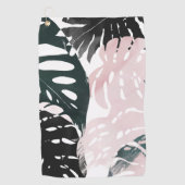 Serviette De Golf Articules de palmiers paradisiaques (Devant)