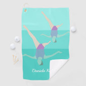 Serviette De Golf Artistic Swimming (En situation)
