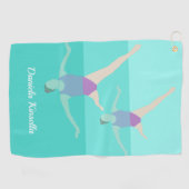 Serviette De Golf Artistic Swimming (Horizontal)