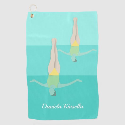 Serviette De Golf Artistic Swimming (Devant)