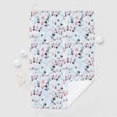 Serviette De Golf As dans un motif en couches, (En situation)