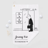 Serviette De Golf Ascenseur ou ascenseur dans une caricature du sièg (En situation)