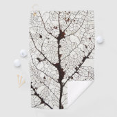 Serviette De Golf Aspen Feuille Squelette 1 (En situation)