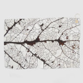 Serviette De Golf Aspen Feuille Squelette 1 (Horizontal)