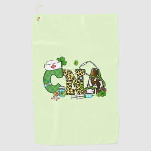 Serviette De Golf Assistant en soins infirmiers certifié St. Patrick