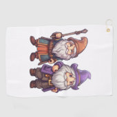 Serviette De Golf Assistants Gnome (Horizontal)