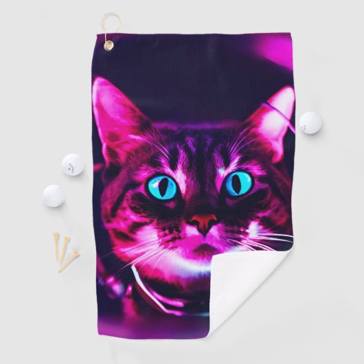 Serviette De Golf astronaute (En situation)