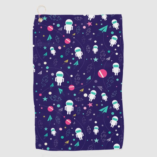 Serviette De Golf astronaute (Devant)