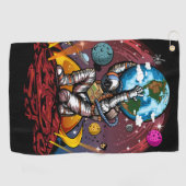 Serviette De Golf Atlas Space Man (Horizontal)
