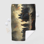 Serviette De Golf Attaquez l'endroit (En situation)