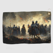 Serviette De Golf Attaquez l'endroit (Horizontal)