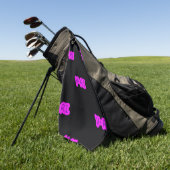 Serviette De Golf Attrait visuel  (Vert)