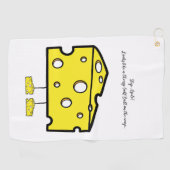 Serviette de golf au fromage (Horizontal)