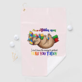 Serviette De Golf Autism Mom - Sloth (En situation)