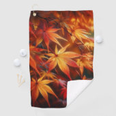 Serviette De Golf Automne (En situation)