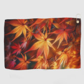 Serviette De Golf Automne (Horizontal)