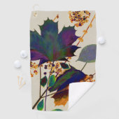 Serviette De Golf Autumn Leaves (En situation)