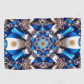 Serviette de golf aux couleurs argentines (Horizontal)