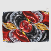 Serviette de golf aux couleurs de l'Allemagne (Horizontal)