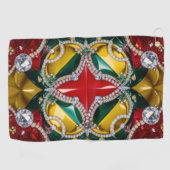 Serviette de golf aux couleurs de Los Angeles (Horizontal)