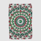 Serviette de golf aux couleurs italiennes (Devant)