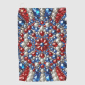 Serviette de golf aux couleurs Pays-Bas (Devant)