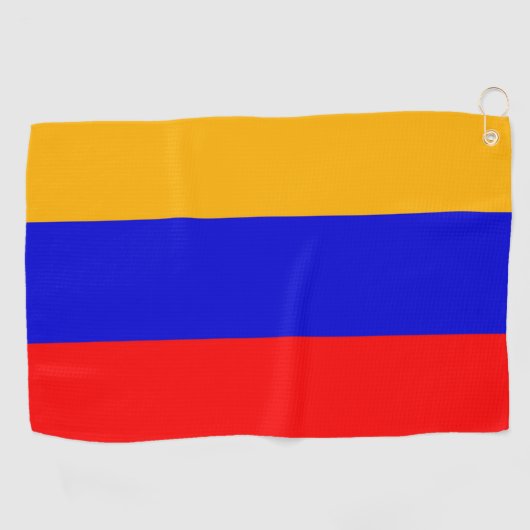 Serviette de golf avec drapeau d'Arménie (Horizontal)