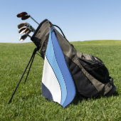 Serviette de golf avec drapeau de Columbia, SC (Vert)