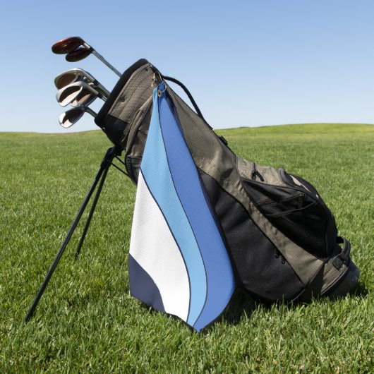 Serviette de golf avec drapeau de Columbia, SC (Vert)