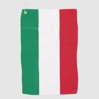 Serviette de golf avec drapeau de la Hongrie