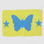 Serviette de golf avec le drapeau de Bady Bassit (Horizontal)