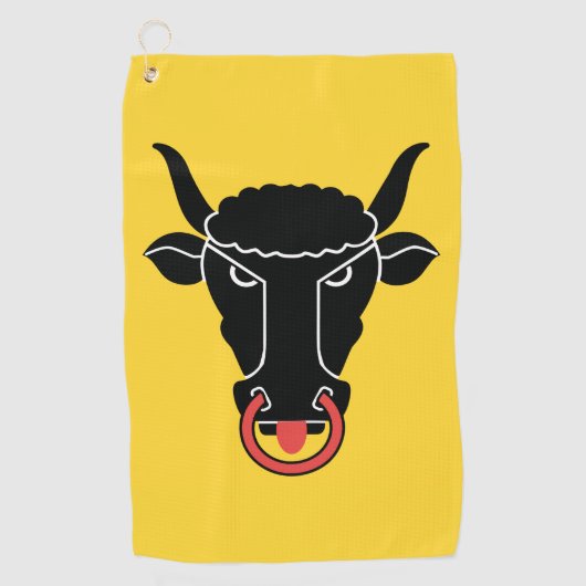 Serviette de golf avec le drapeau d'Uri, Suisse (Devant)