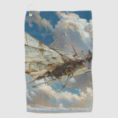 Serviette De Golf avion de libellule (Devant)