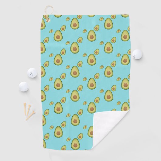 Serviette De Golf Avocado is My Spirit Fruit (En situation)