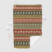 Serviette De Golf Aztec moderne (En situation)