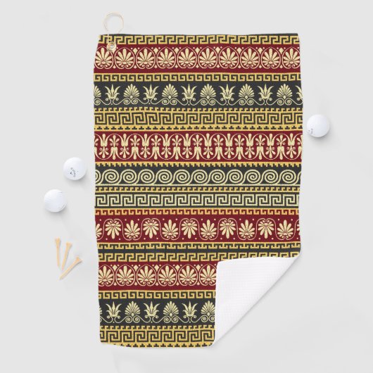 Serviette De Golf Aztec moderne (En situation)