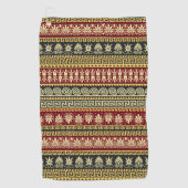 Serviette De Golf Aztec moderne (Devant)
