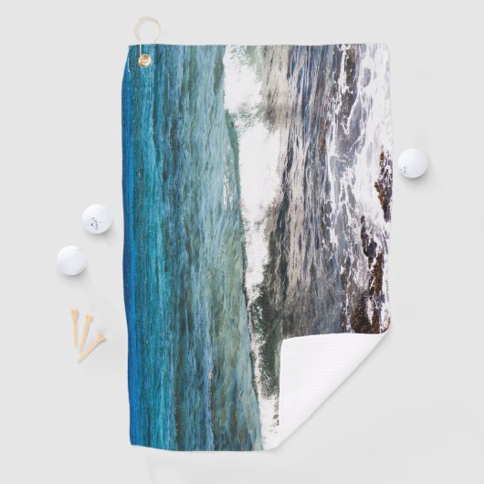 Serviette De Golf Azure Ocean  (En situation)