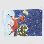 Serviette De Golf Baby Deer (Horizontal)