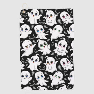 Serviette De Golf Baby Ghosts Éffrayant mignon Halloween humeur