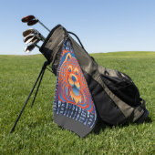 Serviette De Golf BALI BLISS Chow chien sangside (Vert)
