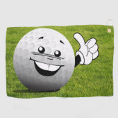 Serviette De Golf Balle de golf (Horizontal)