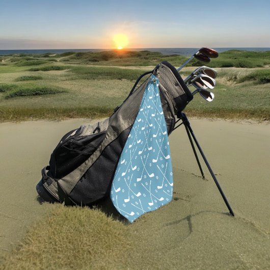 Serviette De Golf Balle de golf Sea Blue