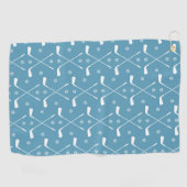 Serviette De Golf Balle de golf Sea Blue (Horizontal)
