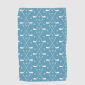 Serviette De Golf Balle de golf Sea Blue (Devant)